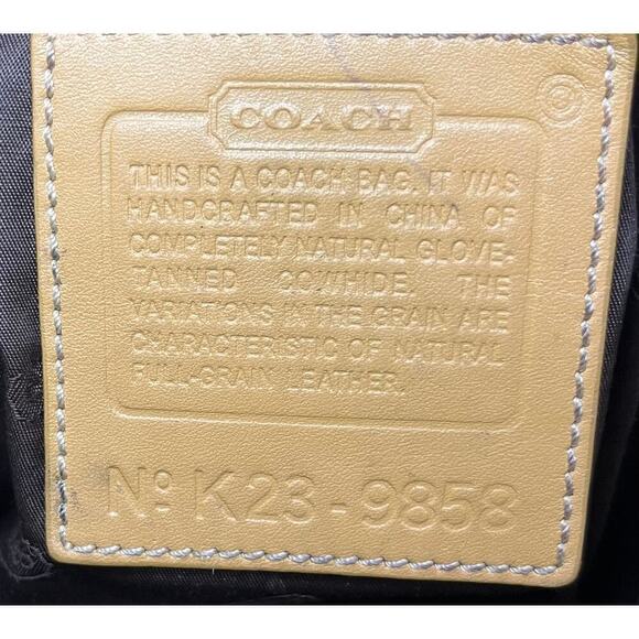 Vintage Coach 9858 Legacy West Small Backpack - Picture 15 of 16